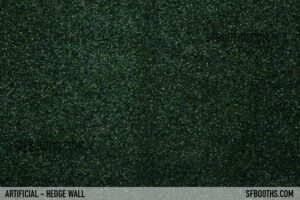 artifical hedge wall for photo booth backdrop